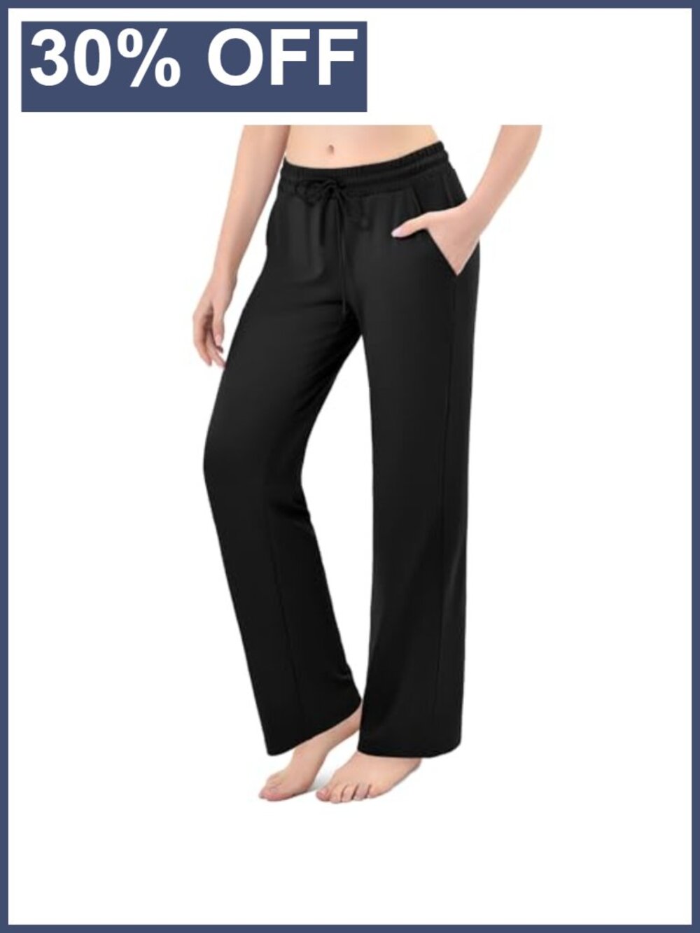Women's Wide Leg Sweatpants Joggers with Pockets Drawstring Casual